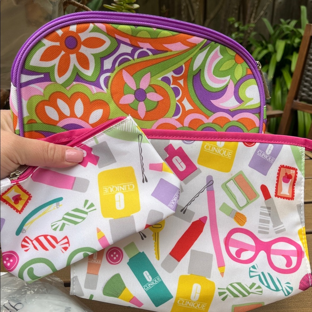 Clinique Colorful Cosmetic Bag Set